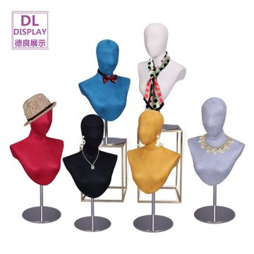 female torso wig mannequin head bust mannequin,female bra display bust mannequin,Hat necklace display rack head mold scarf